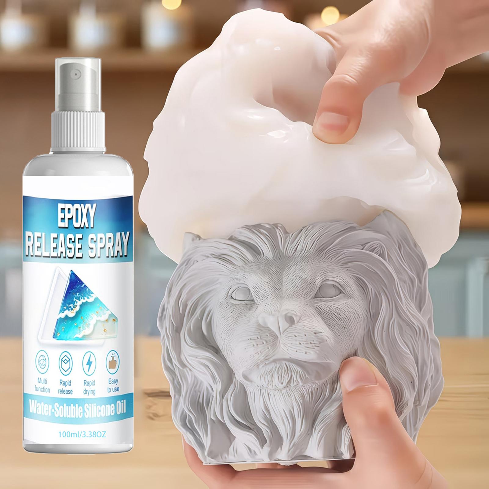 Resin Art Workshop - Spray Desmoldante de Silicone e Epóxi