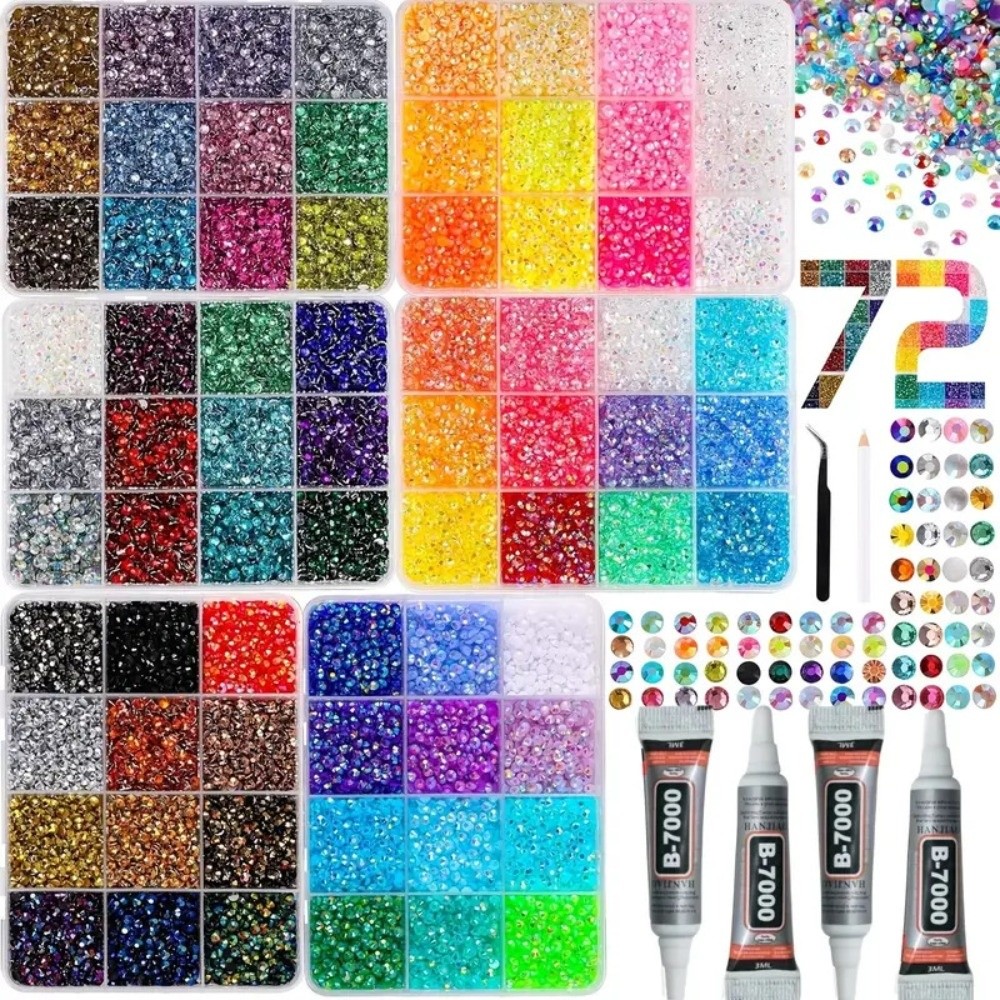 Resin Art And Jewelry - Kit de Strass de Resina Multicolorido,