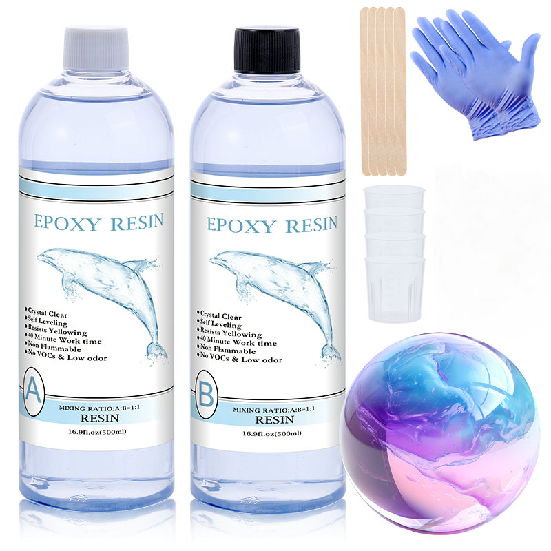 Resin Art And Jewelry - Resina Epóxi Transparente 1:1, Resina Artística