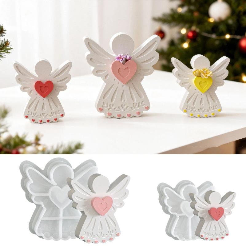Resin Art Stone - Molde de Silicone Anjo do Amor
