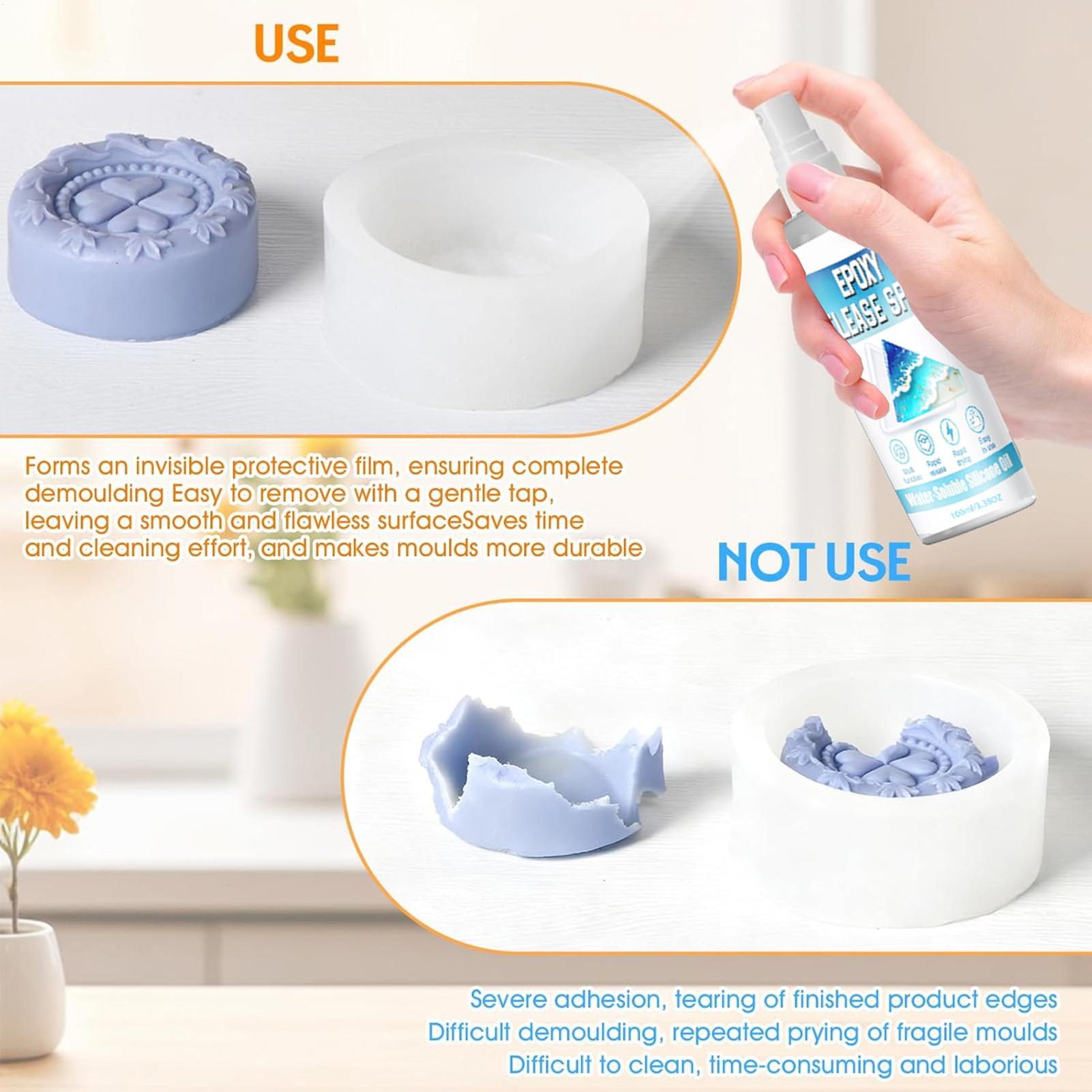 Spray Desmoldante de Silicone  - Resin Art Workshop avaliação e preço