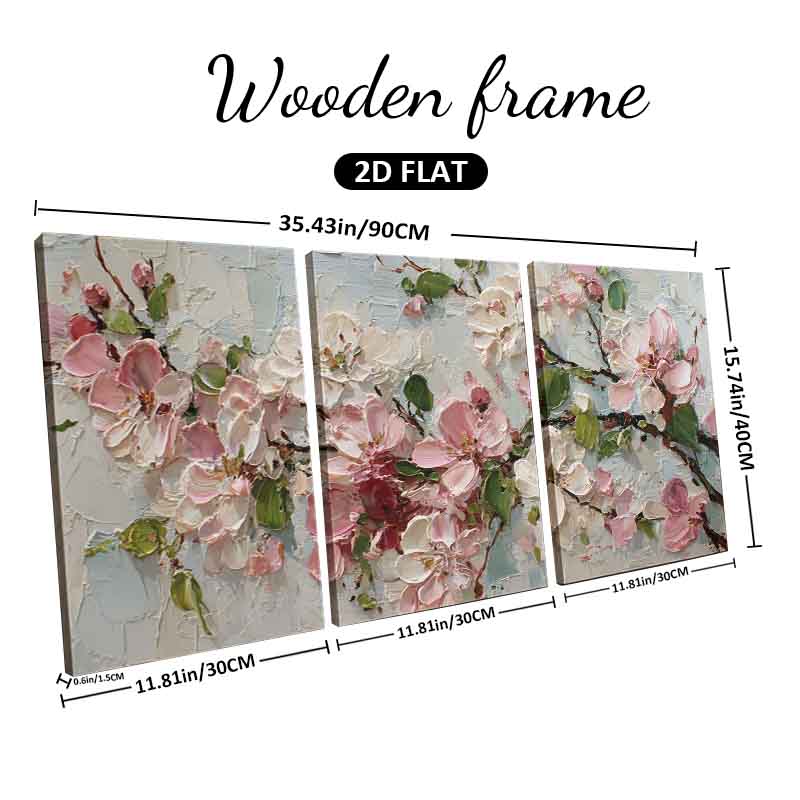 [2D Plano] 3 peças 30*40cm Qua - Resin Art On Canvas avaliação e preço