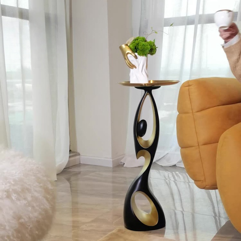 Nova chegada criativa decoraçã - Resin Art Coffee Table avaliação e preço