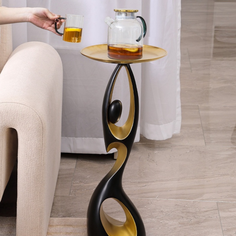 Nova chegada criativa decoraçã - Resin Art Coffee Table avaliação e preço