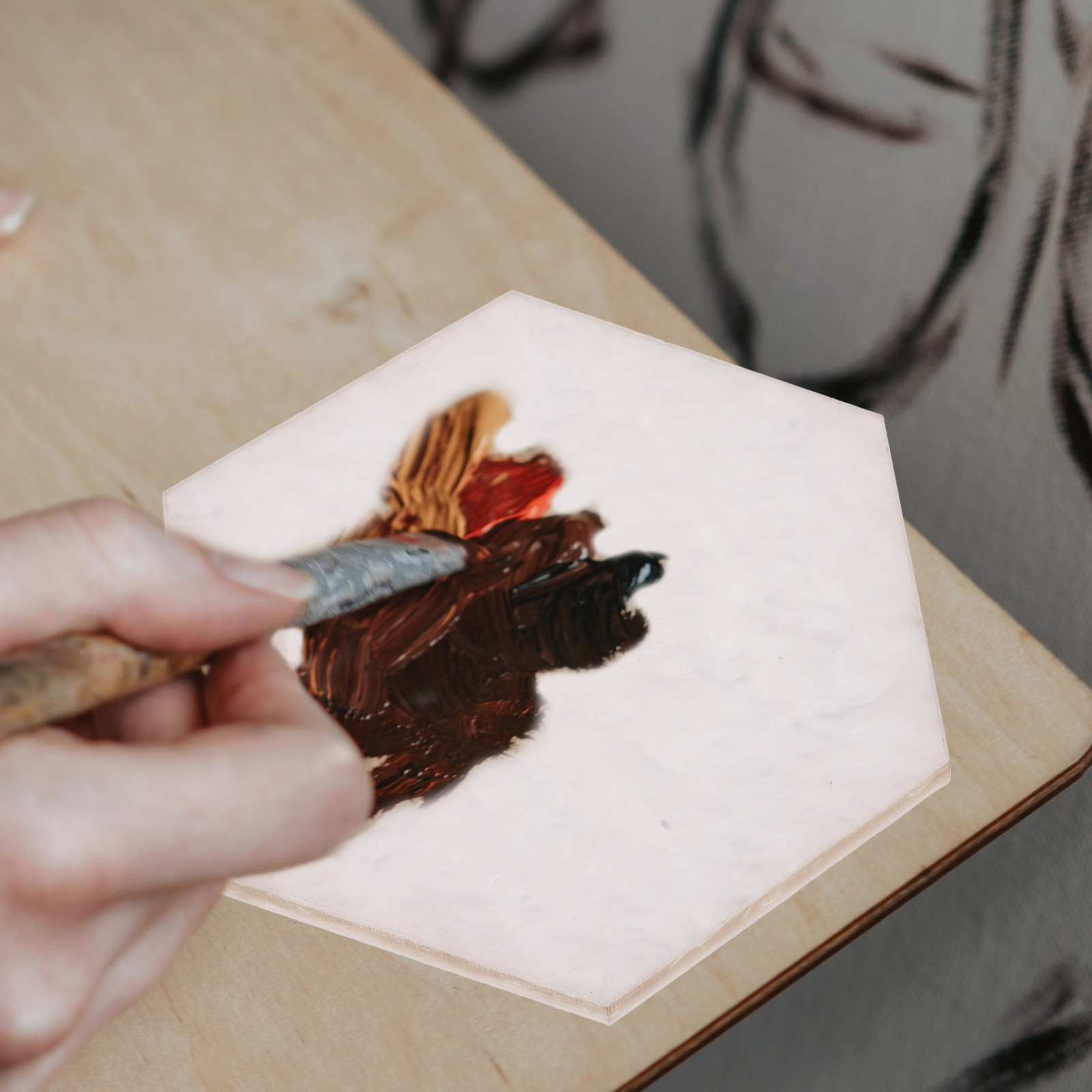 2 Peças de Paleta de Resina de - Resin Art Tray avaliação e preço