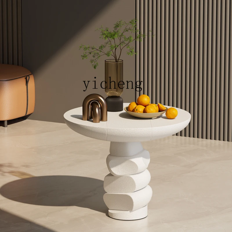 Mesa de Café Rotativa L8-12, M - Resin Art Coffee Table avaliação e preço