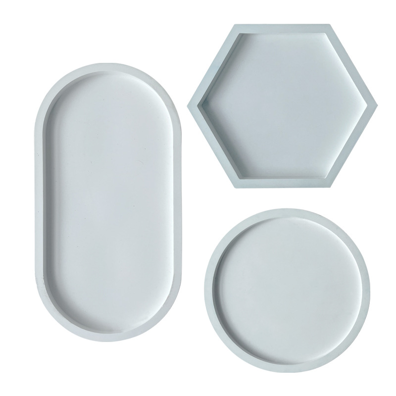 Coaster redondo molde de silic - Resin Art Tray avaliação e preço