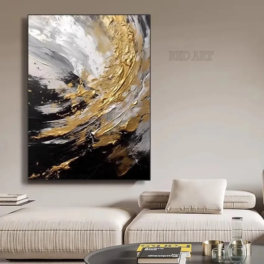 Tamanho grande imagem abstrata - Resin Art On Canvas avaliação e preço
