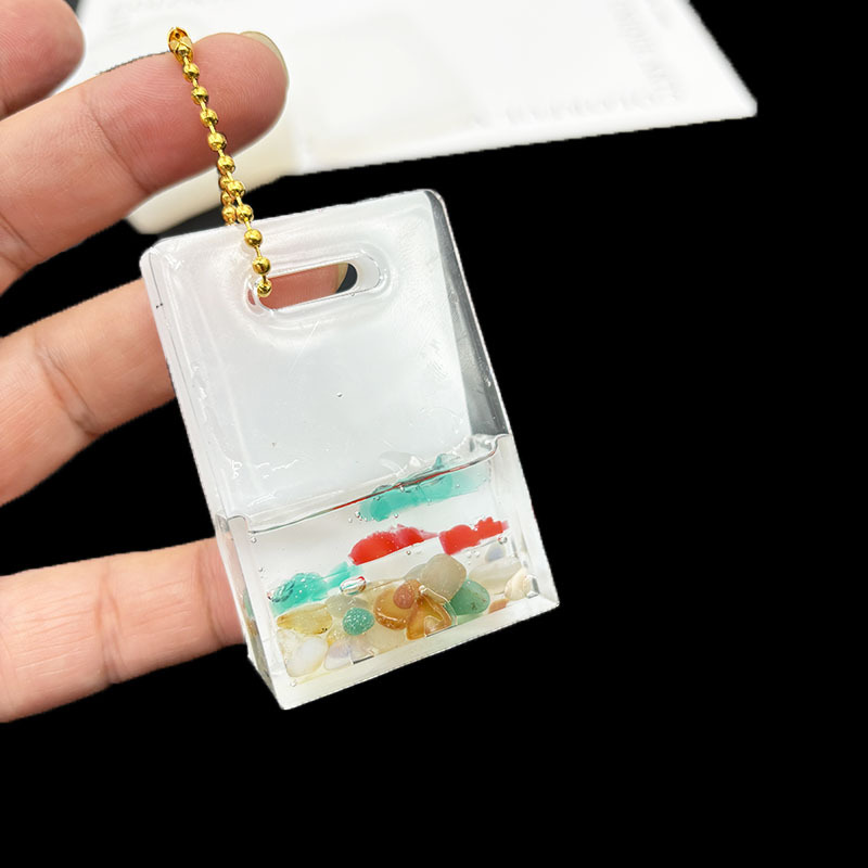 Moldes de Silicone para Bolsa  - Resin Art Stone avaliação e preço