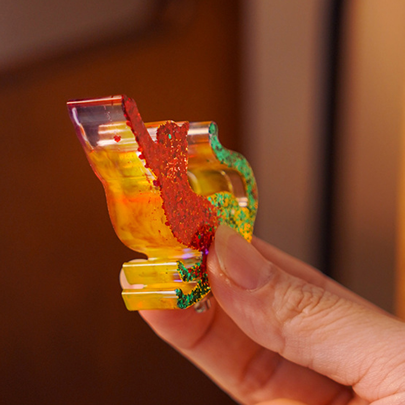 Diy forma de gato chaveiro pin - Resin Art Stone avaliação e preço
