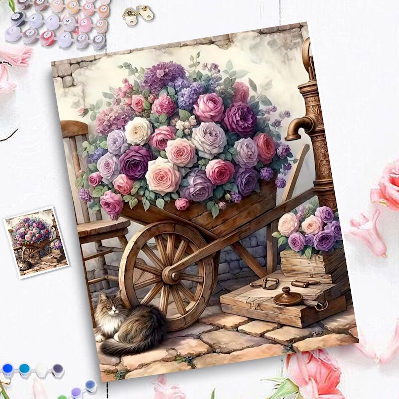 Pintura por Números para Adult - Resin Art On Canvas avaliação e preço