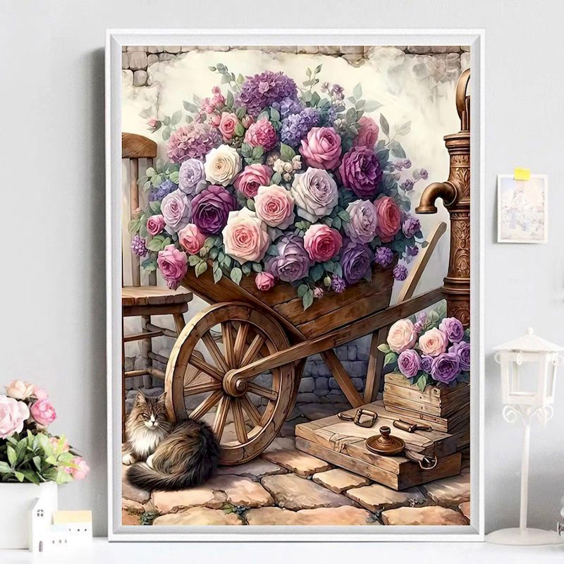 Pintura por Números para Adult - Resin Art On Canvas avaliação e preço