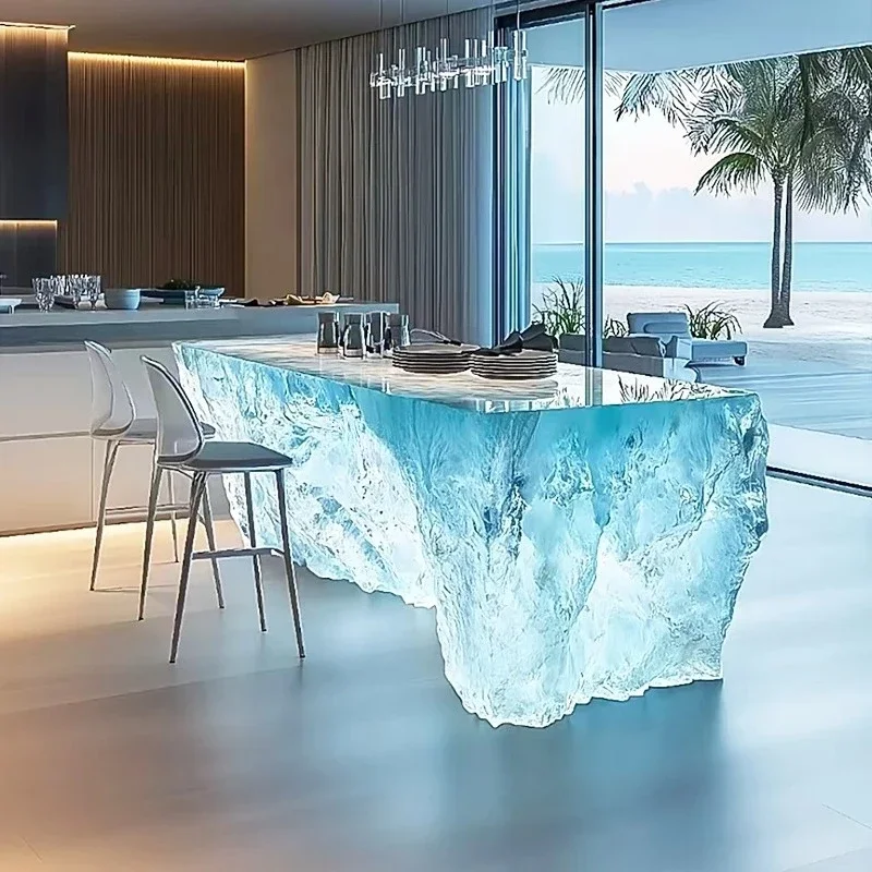 Mesa de Centro de Resina de Al - Resin Art Coffee Table avaliação e preço
