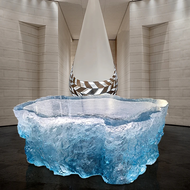 Mesa de Centro de Resina de Lu - Resin Art Coffee Table avaliação e preço