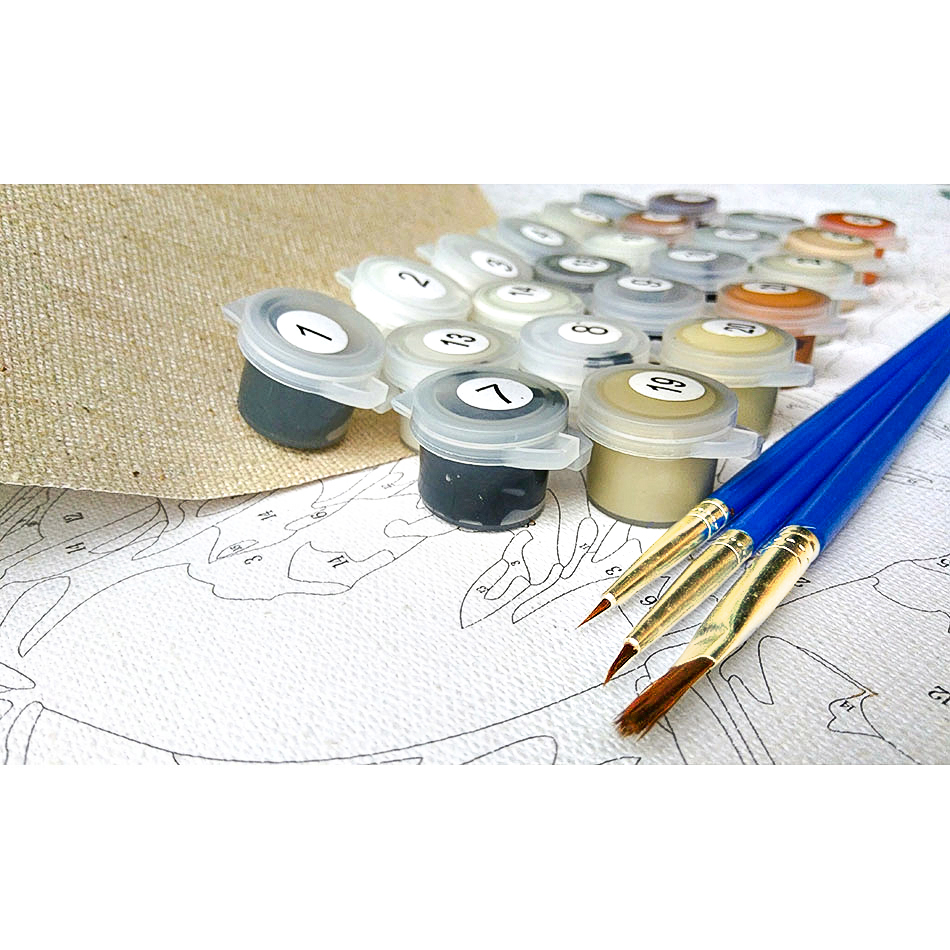 Gatyztory pintura acrílica por - Resin Art On Canvas avaliação e preço