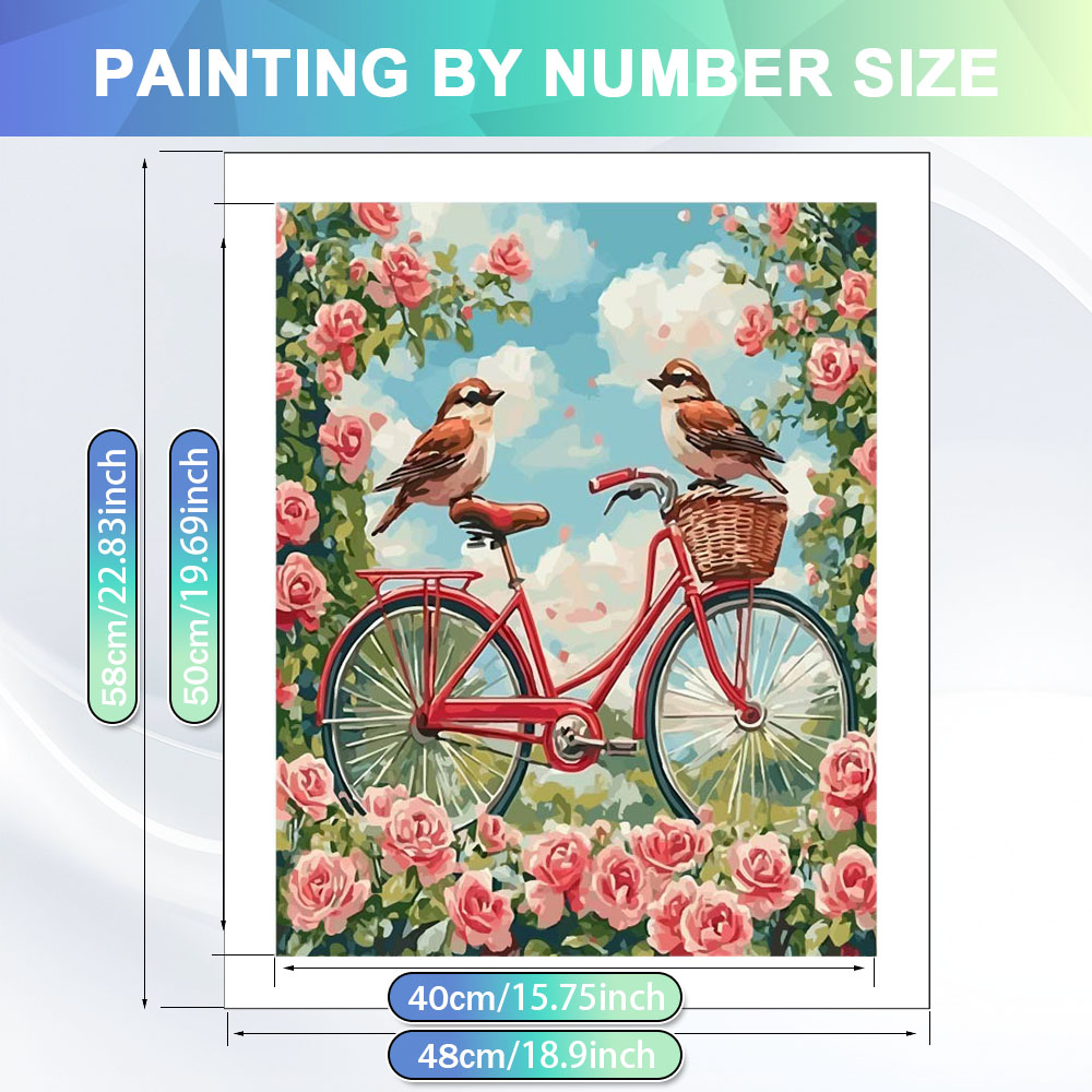Pintura DIY por Números HUACAN - Resin Art On Canvas avaliação e preço