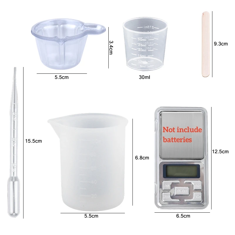 Kit de resina epóxi cristalina - Resin Art Stone avaliação e preço