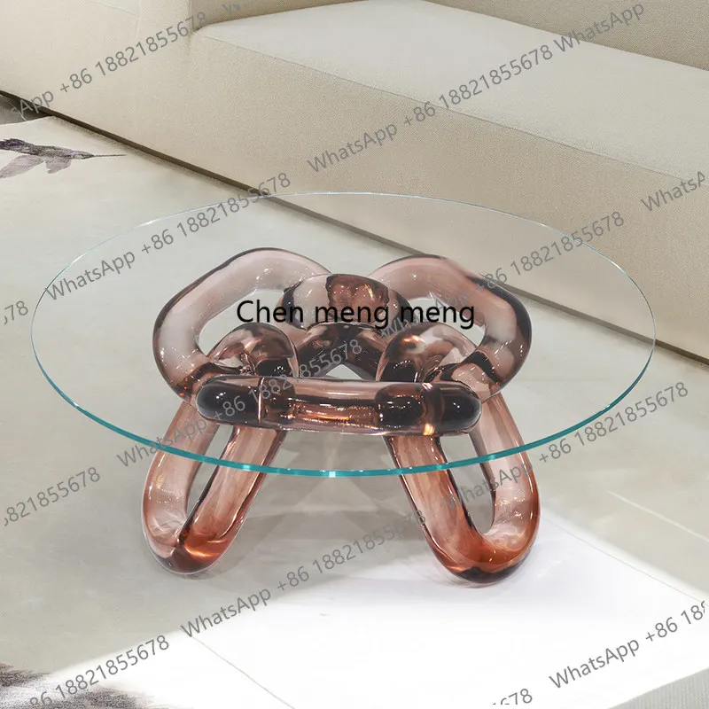 Mesa de centro minimalista de  - Resin Art Coffee Table avaliação e preço