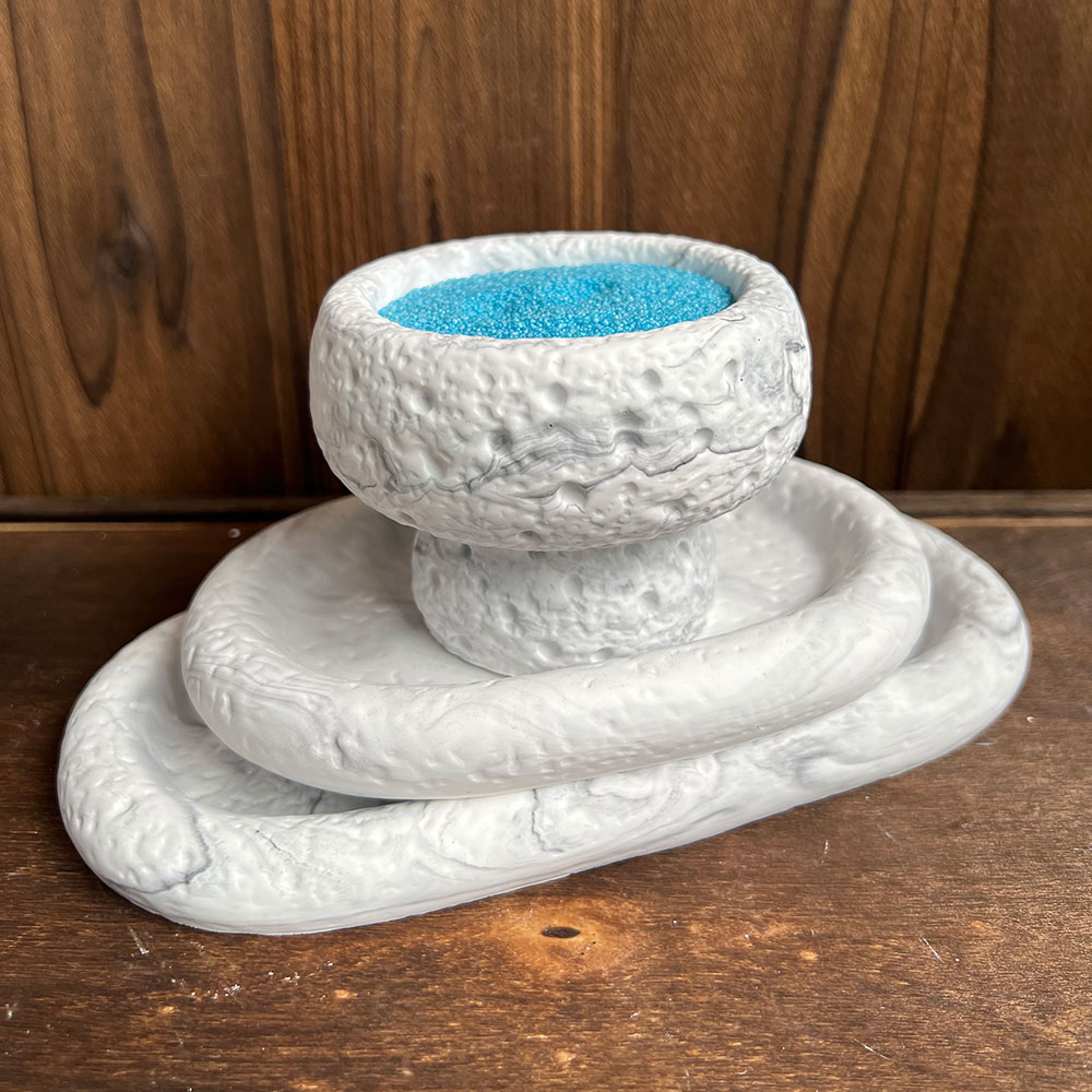 Diy silicone castiçal molde re - Resin Art Tray avaliação e preço