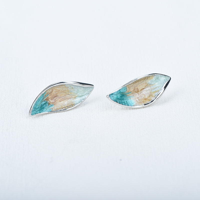 Iceyy novo design moda arte pi - Resin Art Earrings Design avaliação e preço
