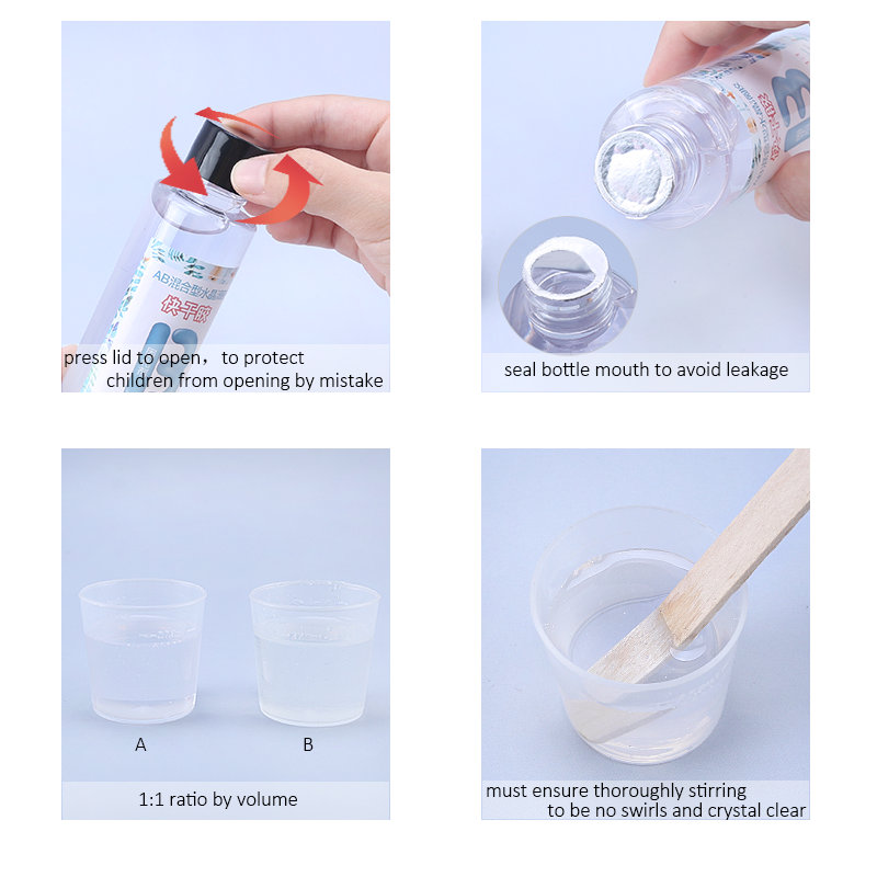 1:1 resina epóxi transparente  - Resin Art And Jewelry avaliação e preço