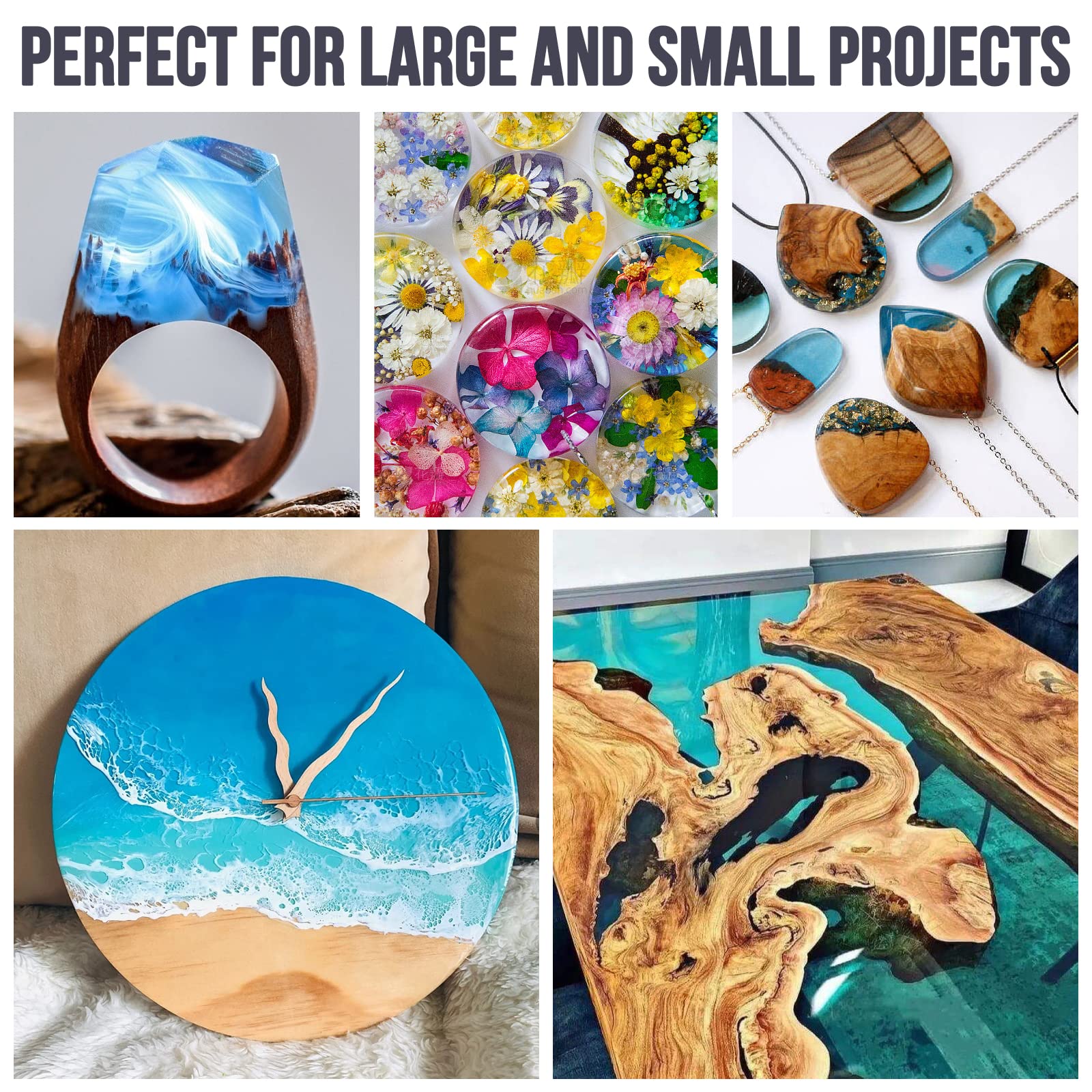 Conjunto de Kits de Resina Epó - Resin Art Workshop avaliação e preço
