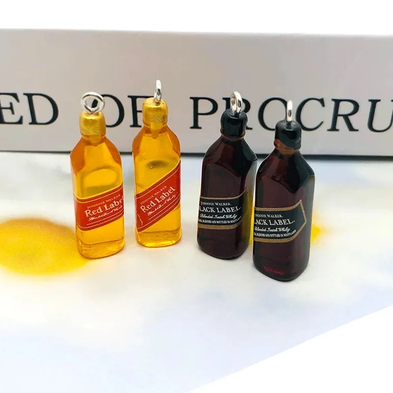 10 Peças de Mini Pingentes de  - Resin Art Bottle avaliação e preço
