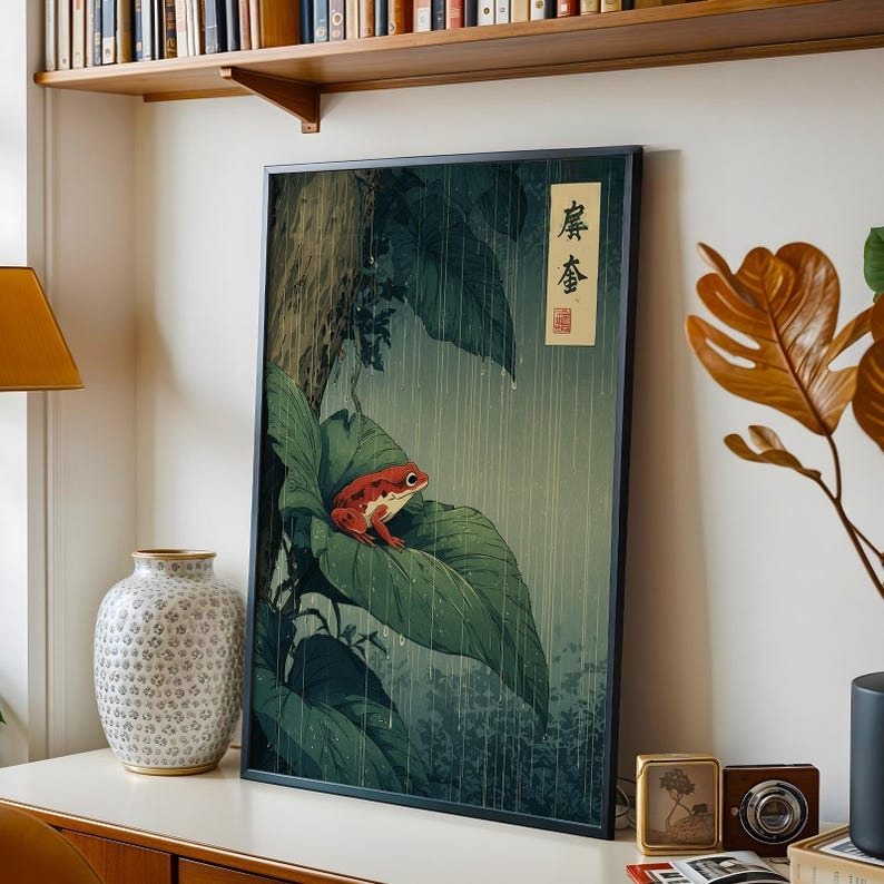 Arte de parede em tela japones - Resin Art On Canvas avaliação e preço