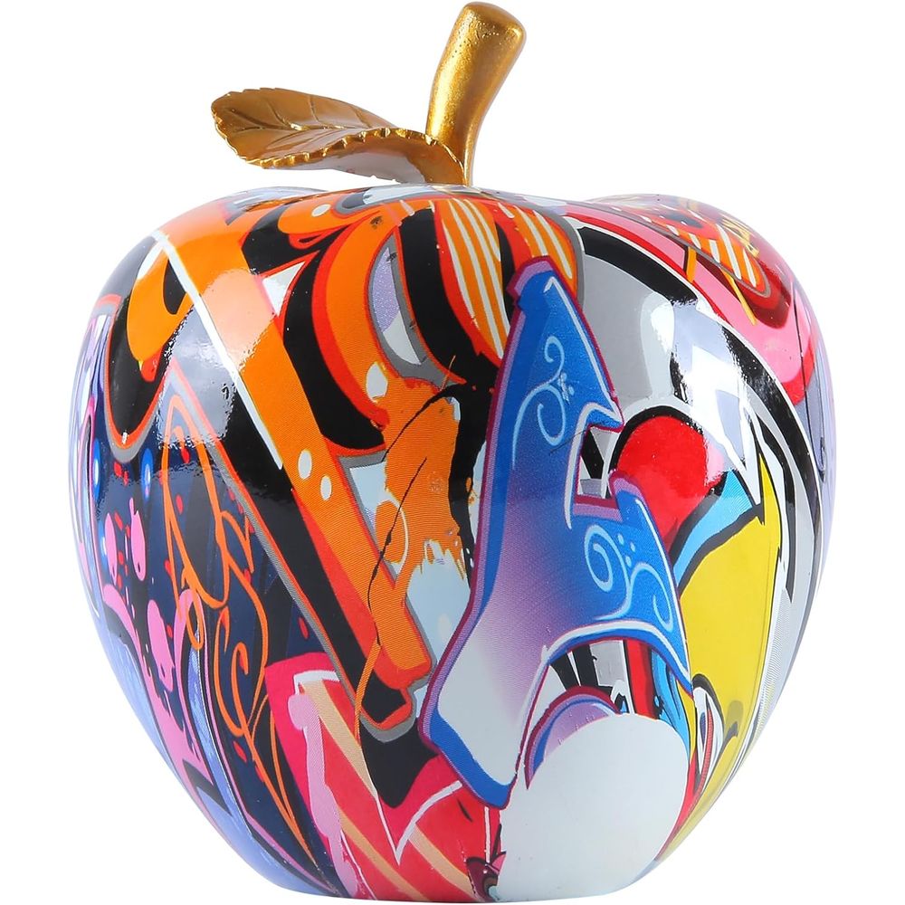 Estátua Abstrata de Arte Graff - Resin Art Coffee Table avaliação e preço