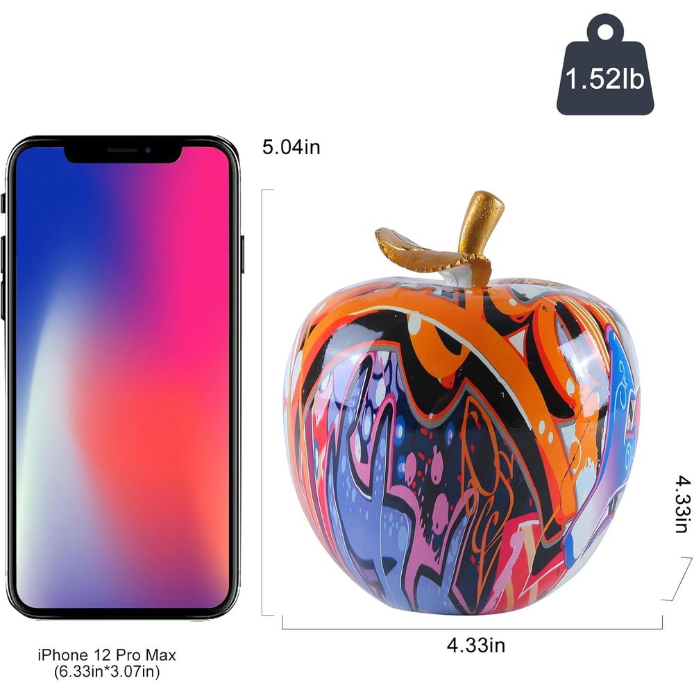 Estátua Abstrata de Arte Graff - Resin Art Coffee Table avaliação e preço