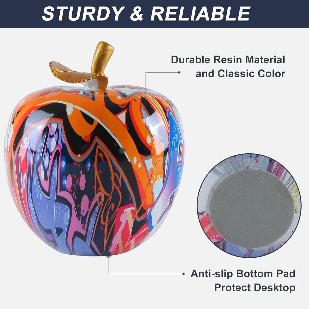 Estátua Abstrata de Arte Graff - Resin Art Coffee Table avaliação e preço