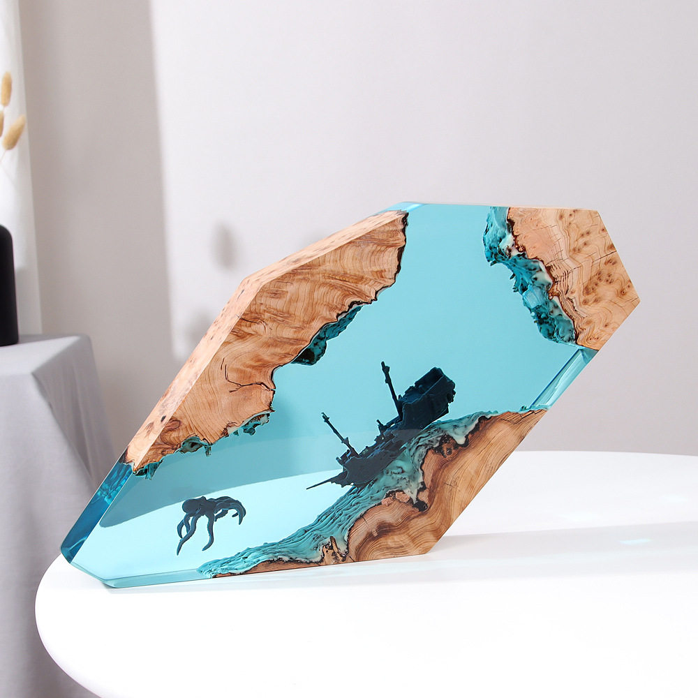 Arte de Mesa Fada da Floresta  - Resin Art Craft avaliação e preço